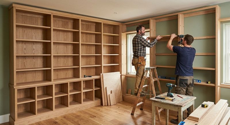 Bookcase Installation in Alexandria, VA