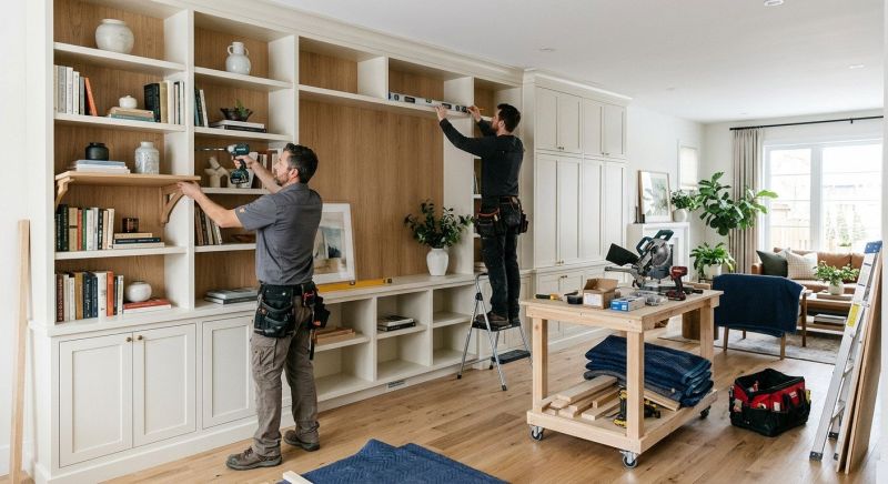 Bookshelves Installation in Frederick, MD