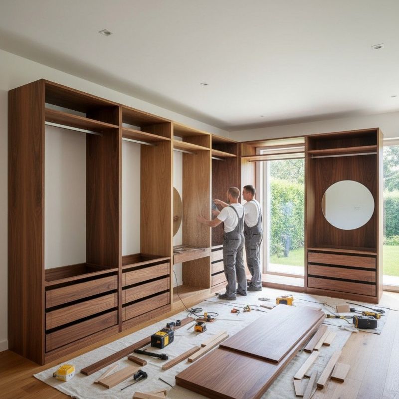 Built In Furniture Construction in Winston Salem, NC