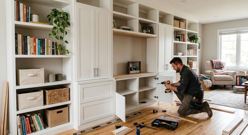Built In Furniture Construction in Charlotte, NC